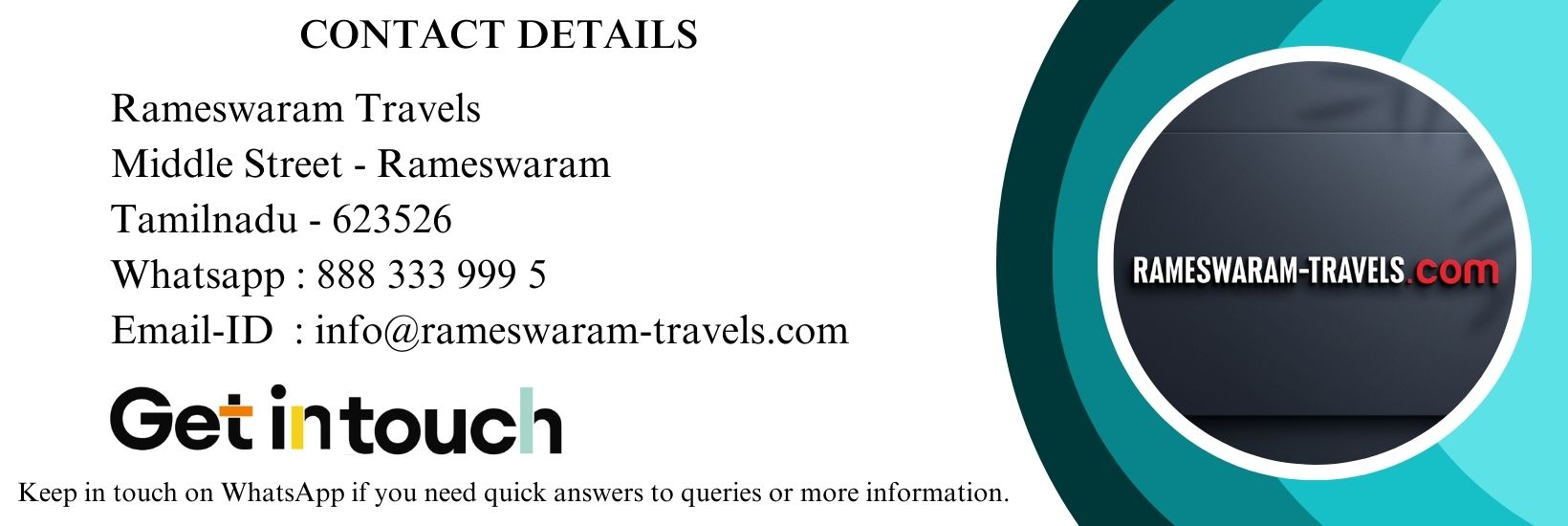 Southindia Travels Contact Information